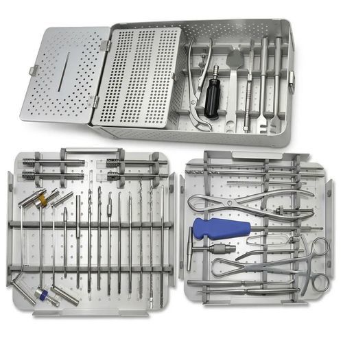 Instrumentenset für orthopädische Chirurgie - SI-1444 - SAMIS INSTRUMENTS (Sami's Instruments) - Unfallchirurgie / aus Edelstahl / autoklavierbar