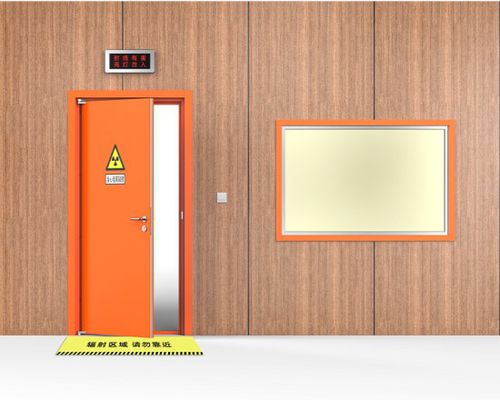 Tür mit Abschirmung - Shandong Hongxinyu Medical Technology Co., Ltd. - Brandschutz / Service / Sicherheit