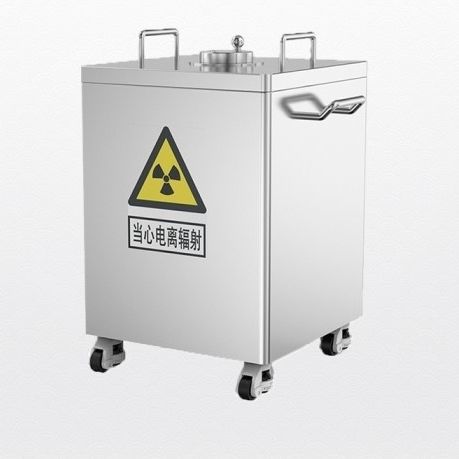 Edelstahl-Abfallkorb - Shandong Hongxinyu Medical Technology Co., Ltd. - auf Rollen / pedalbetrieben