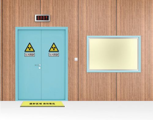 Strahlenschutztür - Shandong Hongxinyu Medical Technology Co., Ltd. - Röntgen / für Krankenhaus / Schiebe