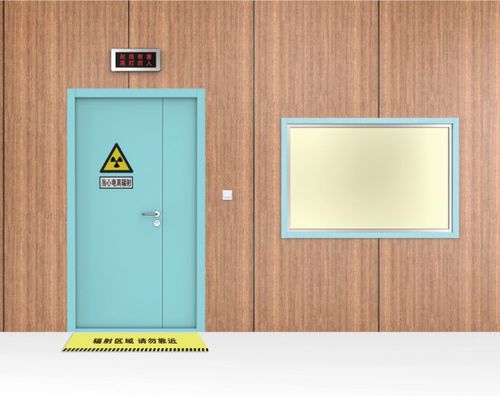 Strahlenschutztür - Shandong Hongxinyu Medical Technology Co., Ltd. - für Krankenhaus / Schiebe / Blei