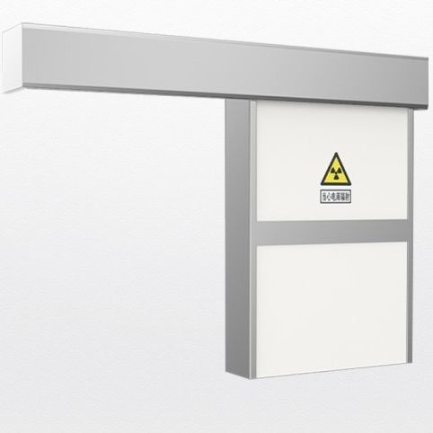 Tür mit Abschirmung - Shandong Hongxinyu Medical Technology Co., Ltd. - für Krankenhaus / für Röntgenstation / einflügelig