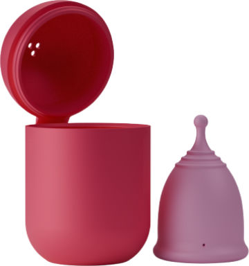 Sterilisationscontainer für Menstruationstasse - Crescenzia Wellness Private Limited - Silikon