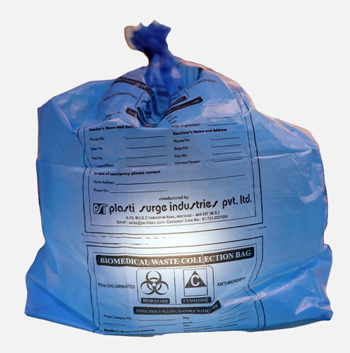 Verpackungsbeutel für medizinische Abfälle - Plasti Surge Industries Pvt. Ltd. - Kunststoff / zum Einmalgebrauch