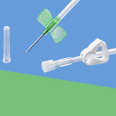 Nadel für arteriovenöse Injektion (Fistel) - Browndove Healthcare Private Limited - mit Flügel / steril / 17G