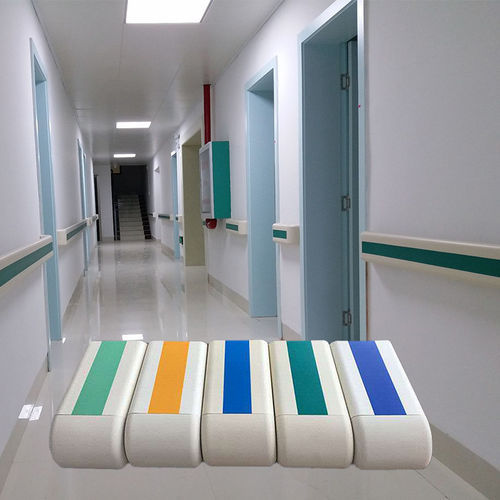 Haltebügel für Gesundheitseinrichtungen - Changzhou Zhongtian Fire-proof Decorative Sheets Co., Ltd. - wandmontiert / Kunststoff / horizontal