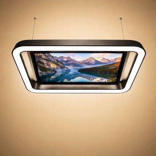 Beleuchtung für Zahnarztpraxis - EVO Media Square 60 Ultra - EVO-MED (marque EVO-LIGHT) - Einbau / deckenmontiert / LED