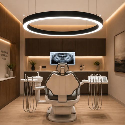 Deckenmontierte Beleuchtung - EVO Ring - EVO-MED (marque EVO-LIGHT) - für Zahnarztpraxis / für Kliniken / LED