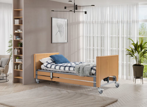 Pflegebett für häusliche Krankenpflege - PB 331 - Elbur sp. z o.o. sp.k. - für Langzeitpflege / elektrisch / höhenverstellbar