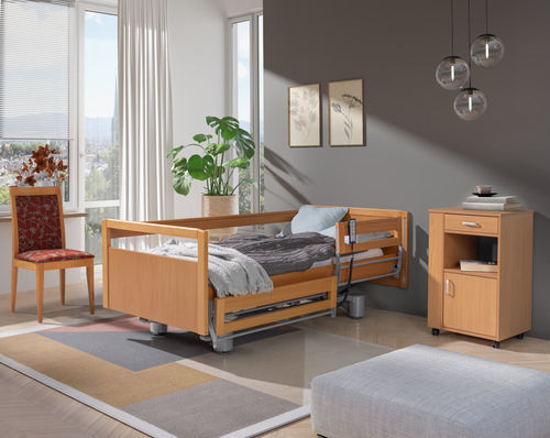 Pflegebett für häusliche Krankenpflege - PB 536 - Elbur sp. z o.o. sp.k. - für Langzeitpflege / elektrisch / höhenverstellbar