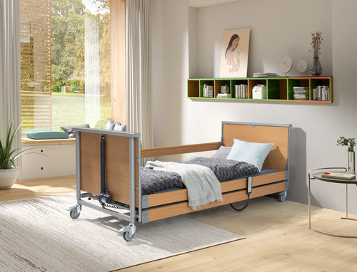 Pflegebett für häusliche Krankenpflege - PB 325 LOW - Elbur sp. z o.o. sp.k. - für Langzeitpflege / medizinisch / elektrisch