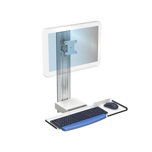 Zusammenklappbarer Tragarm - K-21850 - S.I.C Entwicklungs- und Vertriebs GmbH - höhenverstellbar / drehbar / für Monitor