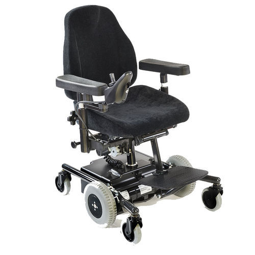 Elektrischer Rollstuhl - REAL 6100 Plus - Mercado Medic Deutschland GmbH - für den Innenbereich / höhenverstellbar / schrägstellbar