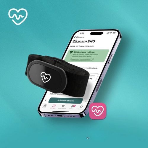 Herzfrequenzmonitor Typ Gürtel - Kardi Ai ECG long-term monitoring - 12/6/3 months licence - KARDI AI Technologies s.r.o. - Bluetooth