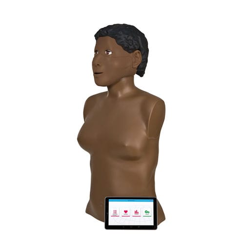Trainingspuppe für CPR - P71/1 - 3B Scientific   - Oberkörper / mit Echtzeit-Rückwirkung / mit elektronischer Konsole
