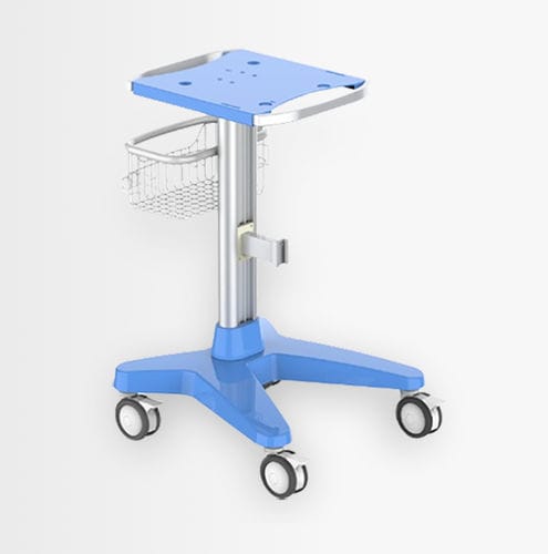 Wagen für Beatmungsgeräte - T75 - 3F Medical Systems  - für Transport / mit Korb / mobil