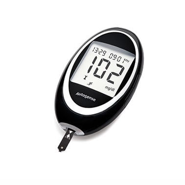 Blutzuckermessgerät mit Autocoding - AutoSense - 77 Elektronika