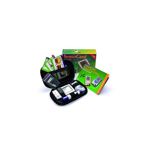 Sprachmelder-Blutzuckermessgerät - SensoCard Plus - 77 Elektronika