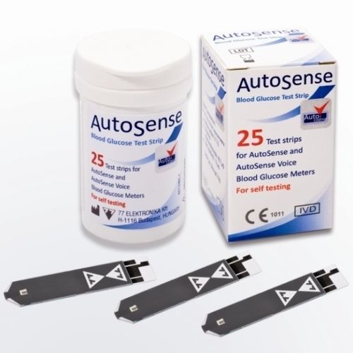 Teststreifen für Diabetes - AutoSense  - 77 Elektronika - Blutzucker / Blut / für Kliniken