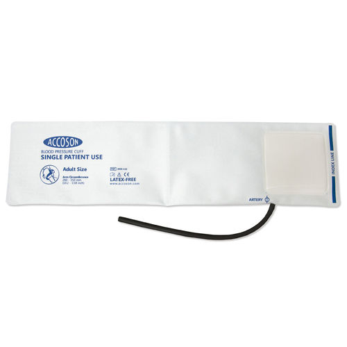 Blutdruckmessungs-Manschette - 12-SPU-5 - Accoson - ohne Latex / 1-Schlauch / 2-Schlauch