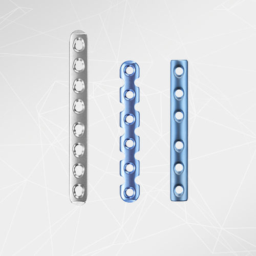 Kompressionsplatte für kleine Knochenfragmente - LOQTEQ® 3.5 - aap Implantate - mit Verriegelung / Metall