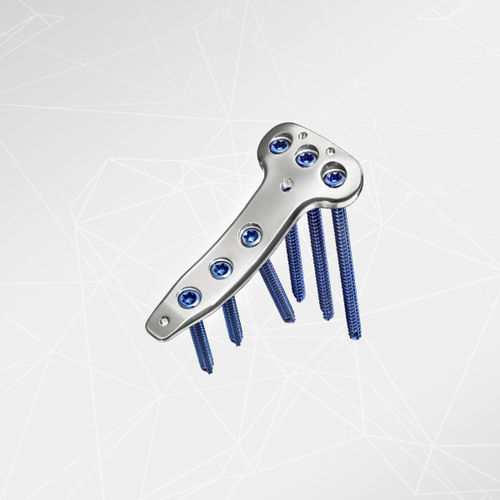 Kompressionsplatte für kleine Knochenfragmente - LOQTEQ®3.5 - aap Implantate - für Tibia / proximal / medial