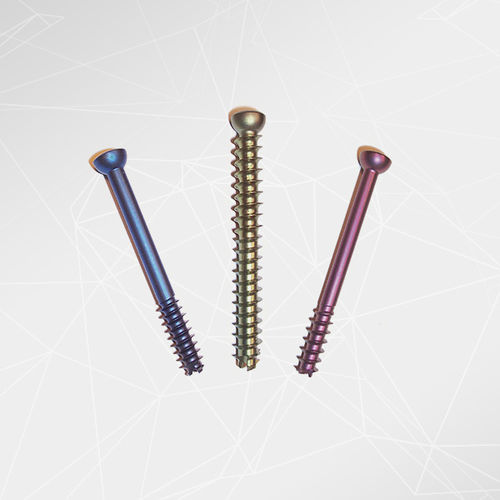 Knochen-Kompressionsschraube / Mehrzweck - aap Implantate - kanüliert / Metall / für Spongiosa