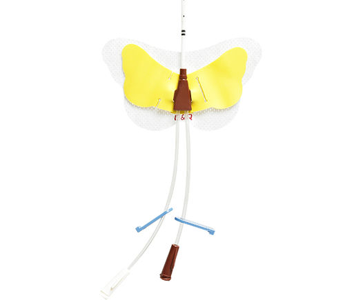 Fixierung für Intravenös-Katheter - Wing grip CVC - ACE Medical   - Hals / klebbar