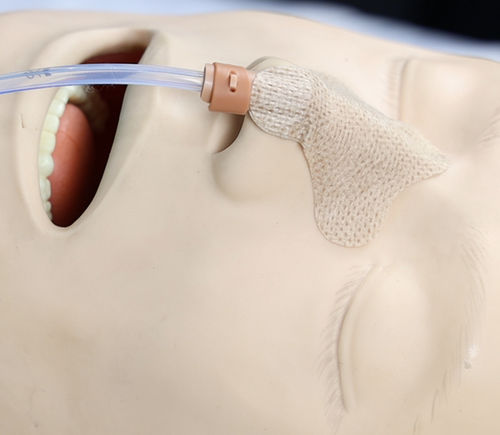 Katheterfixierung für nasogastrale Sonde - Grip Levin Plus - ACE Medical   - Schädel / klebbar