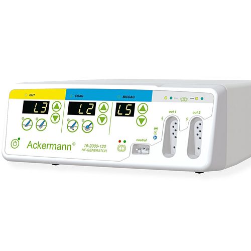 Schneid-Elektrochirurgiegerät - 16-2000-120-220 - Ackermann Instrumente - Koagulation / Hochfrequenz / Radiofrequenz