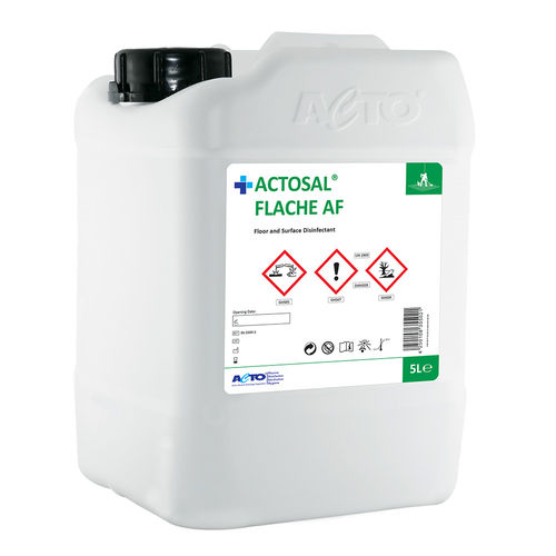 Desinfektionsmittel für Böden - ACTOSAL® Fläche AF - Acto   - flüssig / 5000 mL / 1000 mL