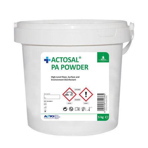 Desinfektionsmittel für Böden und andere Oberflächen - ACTOSAL® PA - Acto   - für Böden / Puder