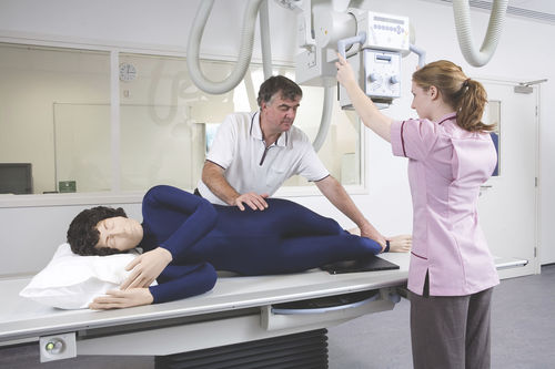 Trainingspuppe für Allgemeinpflege - AR10A - Adam, Rouilly - Anatomie / für Röntgenzwecke / flexibel