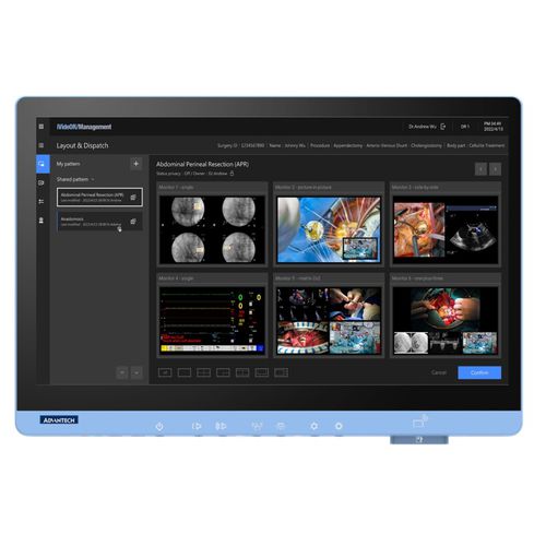 Medizinische Software - iVideOR - ADVANTECH - für Kliniken / OP / präoperativ