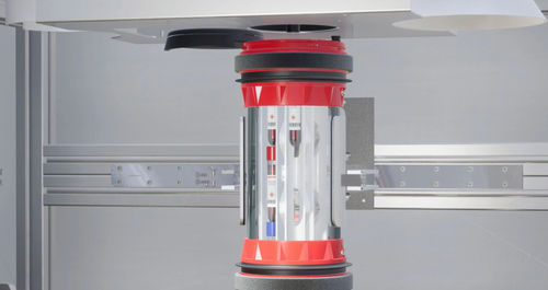 Rohrpostsystem zum Entladen - Aerocom - Labor / automatisch
