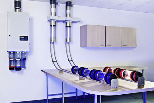 Rohrpostsystem für Kliniken - Aerocom - Labor