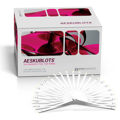Testkit für Infektionskrankheiten - AESKUBLOTS® - AESKU.GROUP - Autoimmunerkrankungen / Zöliakie / Lebererkrankungen