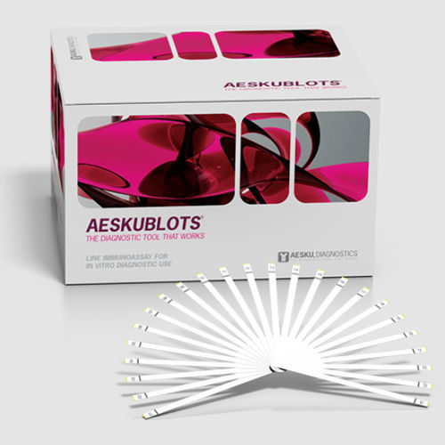 Allergie-Testkit - AESKUBLOTS® - AESKU.GROUP - für Infektionskrankheiten / Nahrungsmittelintoleranz / Immunoblot