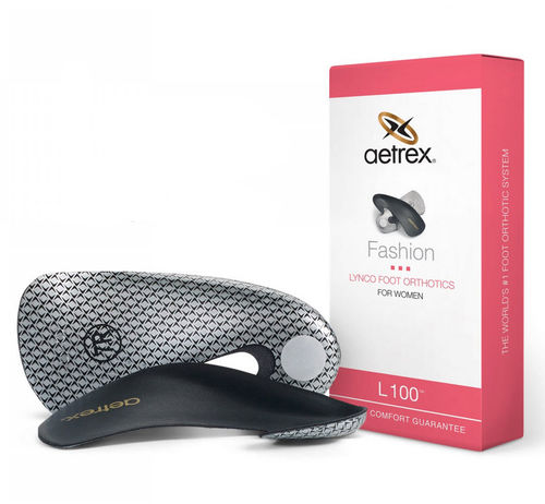 Orthopädische Einlegesohlen 3 4 Länge / Fersenkissen - L100™  - Aetrex Worldwide  - Längsgewölbestütze / Quergewölbestütze / für Erwachsene