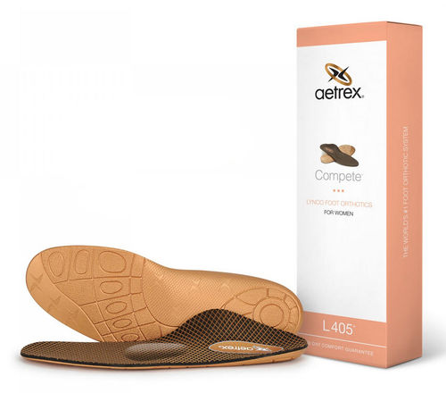 Orthopädische Einlegesohlen / Fersenkissen - L405  - Aetrex Worldwide  - Längsgewölbestütze / mit Fußsohlenkissen / für Plantar Fasciitis