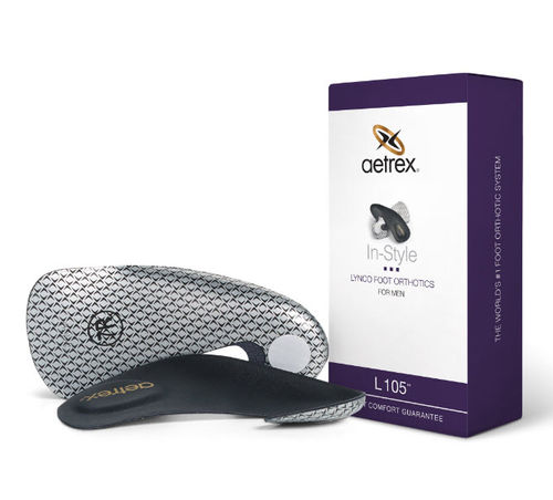 Orthopädische Einlegesohlen 3 4 Länge / Fersenkissen - L105 - Aetrex Worldwide  - für Erwachsene