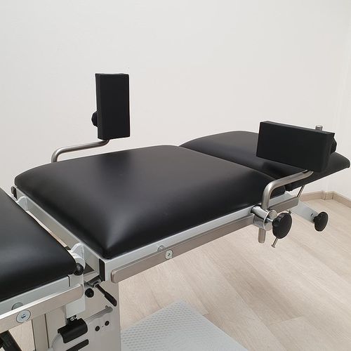 Schulterstütze für OP-Tisch - SSH-3010 - AGA Sanitätsartikel - für Erwachsene / höhenverstellbar / Edelstahl