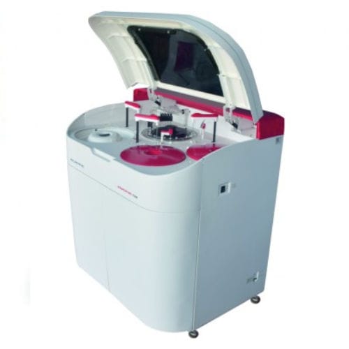 Automatisiertes biochemisches Analysegerät - Mispa CX4 - 400 T/H - Agappe Diagnostics Switzerland GmbH - bodenstehend / Direktzugriff / mit immunturbidimetrischer Bestimmung