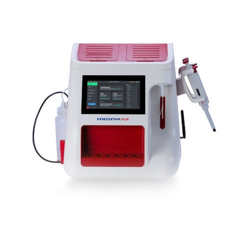 Halbautomatisches biochemisches Analysegerät - Mispa Plus - Agappe Diagnostics Switzerland GmbH - Tisch / kompakt / Glukose