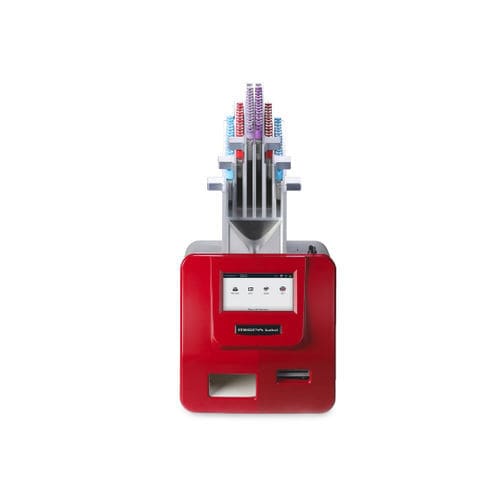 Reagensgläser-Etikettiersystem - Mispa Label - Agappe Diagnostics Switzerland GmbH - automatisiert / Barcode