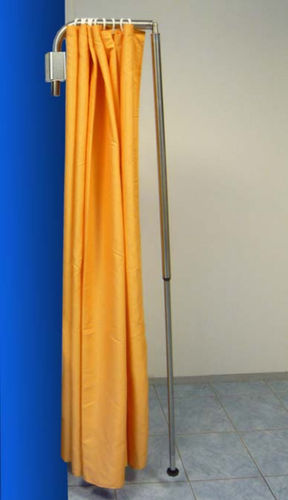 Stationärer Medizinischer Bettschirm - 3404 series - Agencinox - zusammenklappbar / teleskopisch / 1 Flügel