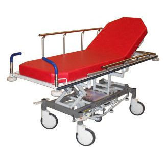 Transport-Fahrtrage - AXIOME - Agencinox - Notfall / hydraulisch / höhenverstellbar