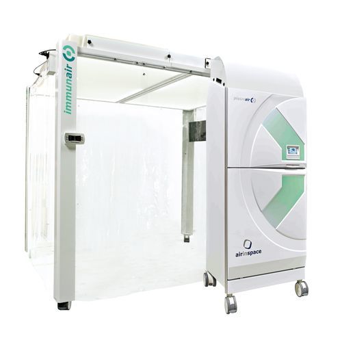 Medizinische Isolationssaal - IMMUNAIR&reg; - airinspace - zur Isolierung luftübertragener Infektionen / Infektion / plug & play