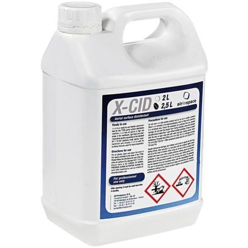 Desinfektionsmittel für Böden und andere Oberflächen - X-CID - airinspace - flüssig / 2500 ml / auf Basis von Wasserstoffperoxid
