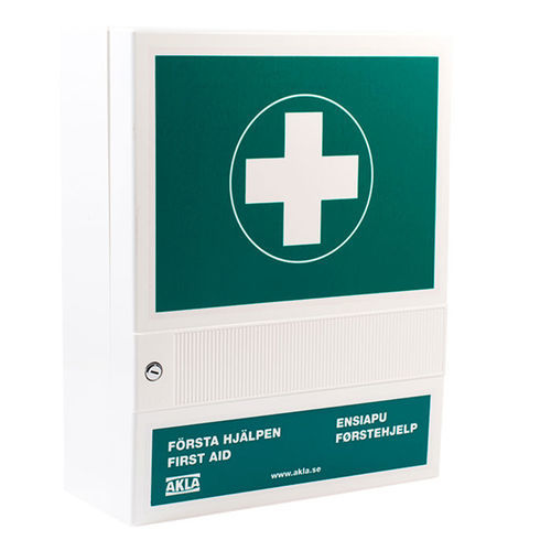 Erste-Hilfe-Schrank - 91164 - AKLA - Notfall / für Krankenhaus / mit Regal